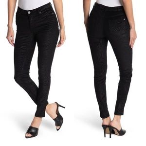 NWT Ted Baker debrah velvet zebra skinny pants